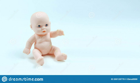 Funny Rubber Baby Toys For Bathing Baby Doll Copy Space Stock Photo Image Of Background