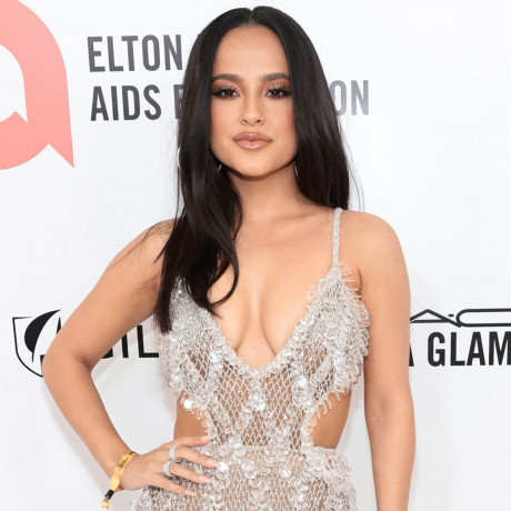 Becky G S Oscars Afterparty Chandelier Dress Popsugar