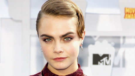 Cara Delevingne Goes Topless In Jacket