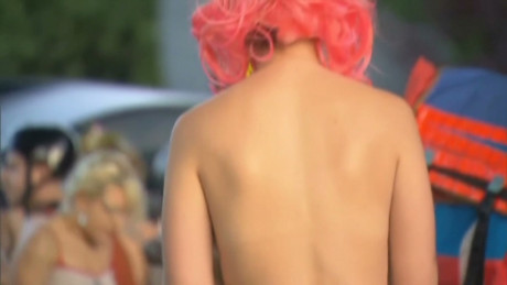 Naked Bike Ride Takes City By Cnn